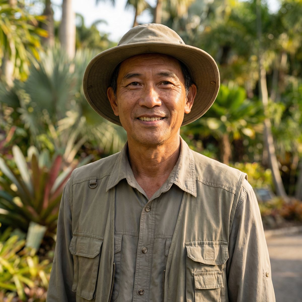 黄色仓库植物专家林建国